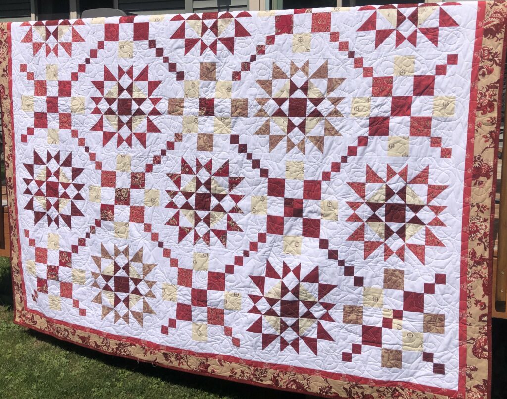 Handmade Quilt by Tammy Berg (91" x 91") Queen Size